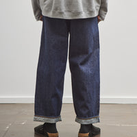 Evan Kinori x orSlow Wide Leg Denim, Indigo