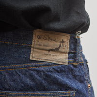 Evan Kinori x orSlow Wide Leg Denim, Indigo