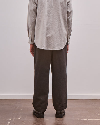 Elastic Pant, Wool Linen Herringbone