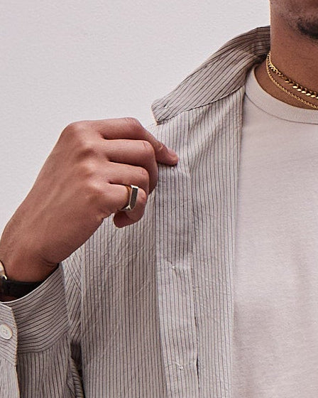 Big Shirt Two, Organic Cotton Stripe