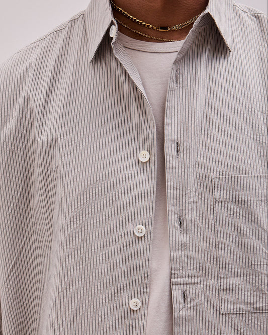 Big Shirt Two, Organic Cotton Stripe