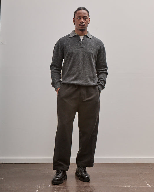 Knit Polo, Yak Wool