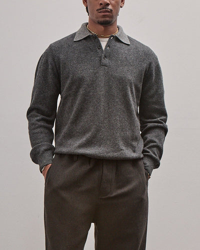 Knit Polo, Yak Wool