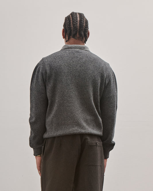 Knit Polo, Yak Wool