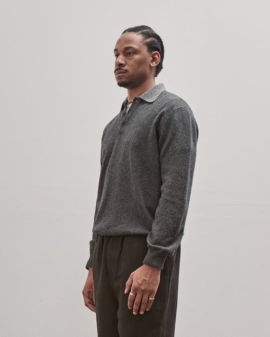 Knit Polo, Yak Wool