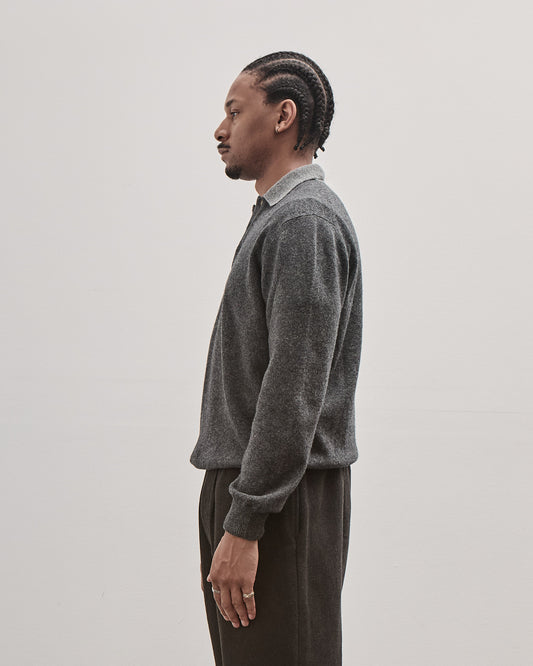 Knit Polo, Yak Wool