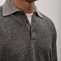 Knit Polo, Yak Wool
