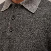 Knit Polo, Yak Wool