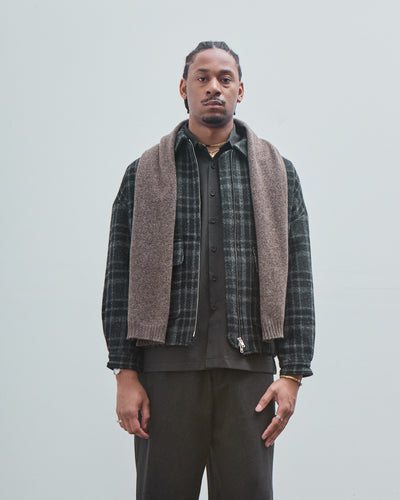 Knit Scarf, Wool Melange