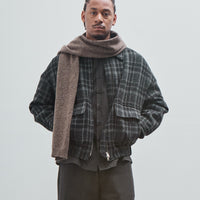 Knit Scarf, Wool Melange