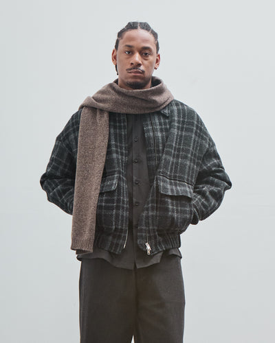 Knit Scarf, Wool Melange