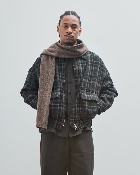 Knit Scarf, Wool Melange