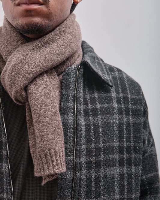 Knit Scarf, Wool Melange