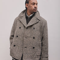 Peacoat, Irish Wool Herringbone