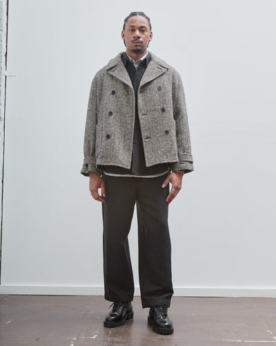 Peacoat, Irish Wool Herringbone