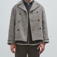 Peacoat, Irish Wool Herringbone