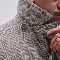 Peacoat, Irish Wool Herringbone