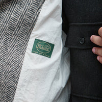 Peacoat, Irish Wool Herringbone