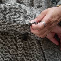 Peacoat, Irish Wool Herringbone