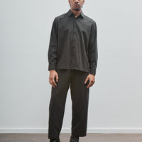 Two Pleat Pant, Wool Linen Herringbone