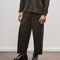 Two Pleat Pant, Wool Linen Herringbone