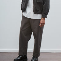 Two Pleat Pant, Top Dyed Cotton Kersey