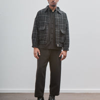 Zip Jacket Two, Wool Tweed Check