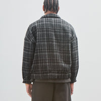 Zip Jacket Two, Wool Tweed Check