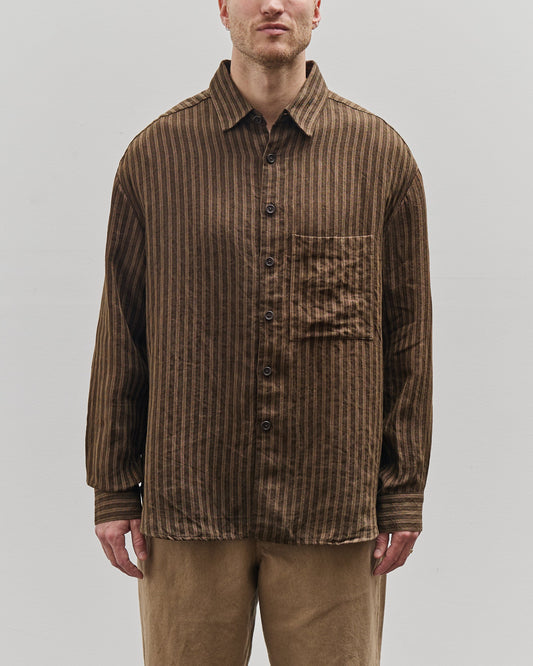 Evan Kinori Big Shirt Two, Brown