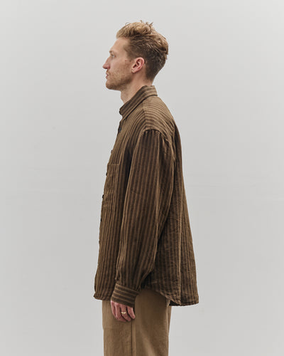 Evan Kinori Big Shirt Two, Brown