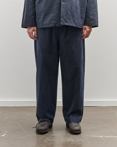 Evan Kinori Elastic Pant, Indigo/Sumi Ink