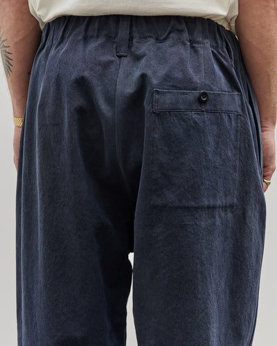 Evan Kinori Elastic Pant, Indigo/Sumi Ink