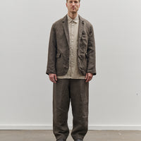 Evan Kinori Three Button Jacket, Shale Grey