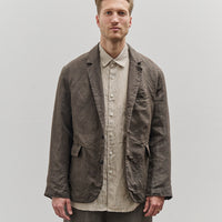 Evan Kinori Three Button Jacket, Shale Grey