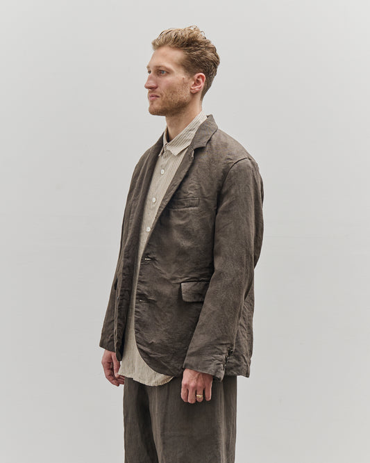 Evan Kinori Three Button Jacket, Shale Grey