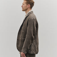 Evan Kinori Three Button Jacket, Shale Grey