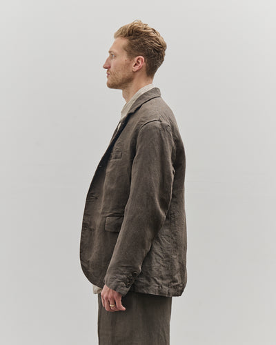 Evan Kinori Three Button Jacket, Shale Grey