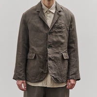 Evan Kinori Three Button Jacket, Shale Grey