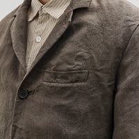 Evan Kinori Three Button Jacket, Shale Grey