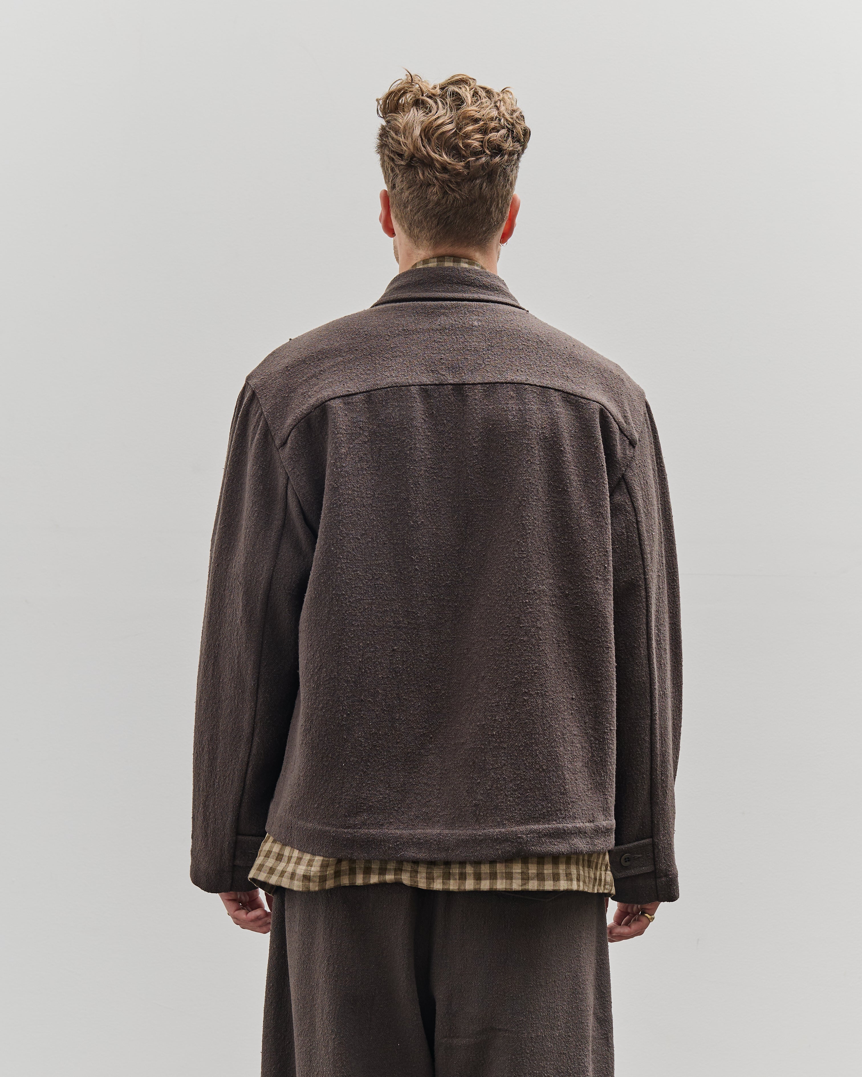 Evan Kinori Zip Jacket, Charcoal – Glasswing