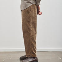 Evan Kinori Elastic Pant, Dark Taupe