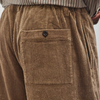 Evan Kinori Elastic Pant, Dark Taupe