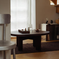 Farmhouse Coffee Table - Pond, Dark Oak