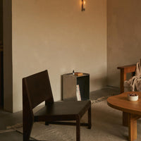 Easy Chair 01, Dark Brown Birch