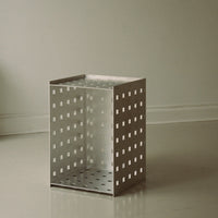 Rivet Box Table, Perforated