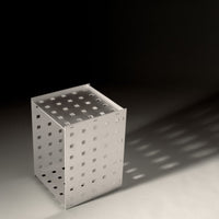 Rivet Box Table, Perforated