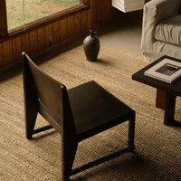 Easy Chair 01, Dark Brown Birch
