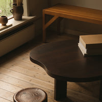 Farmhouse Coffee Table - Pond, Dark Oak