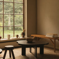 Farmhouse Coffee Table - Pond, Dark Oak