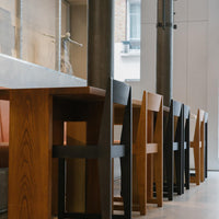 Chair 01, Dark Brown Birch